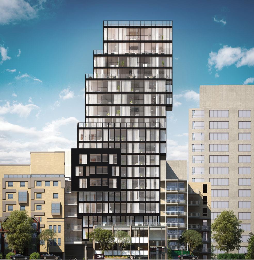 Worsley Urban - Totem Condos rendering