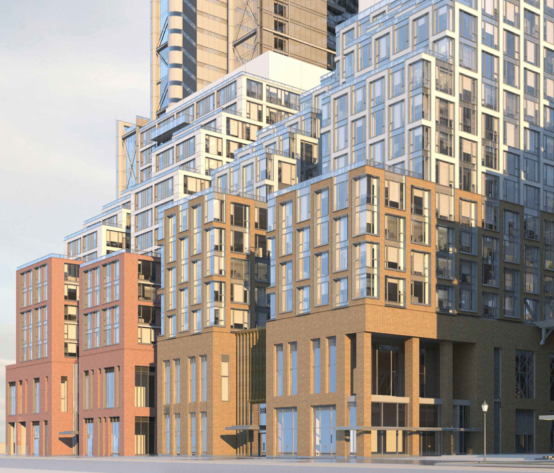 The Well - Buildings A & B rendering