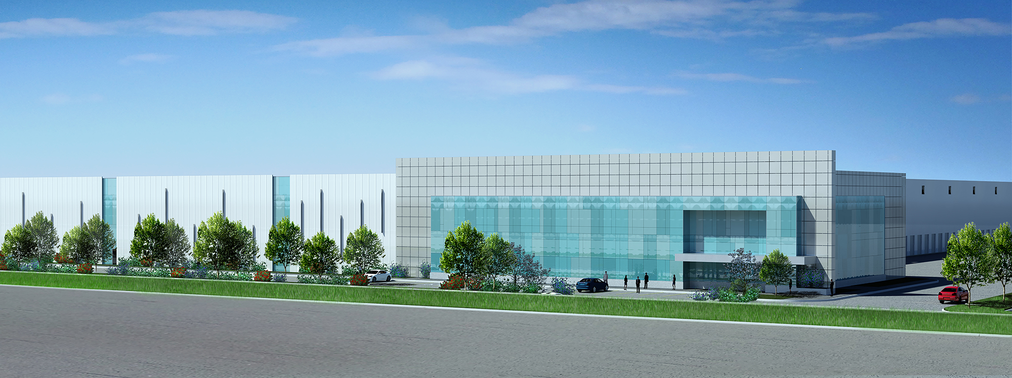 One Properties - 400 Industrial rendering