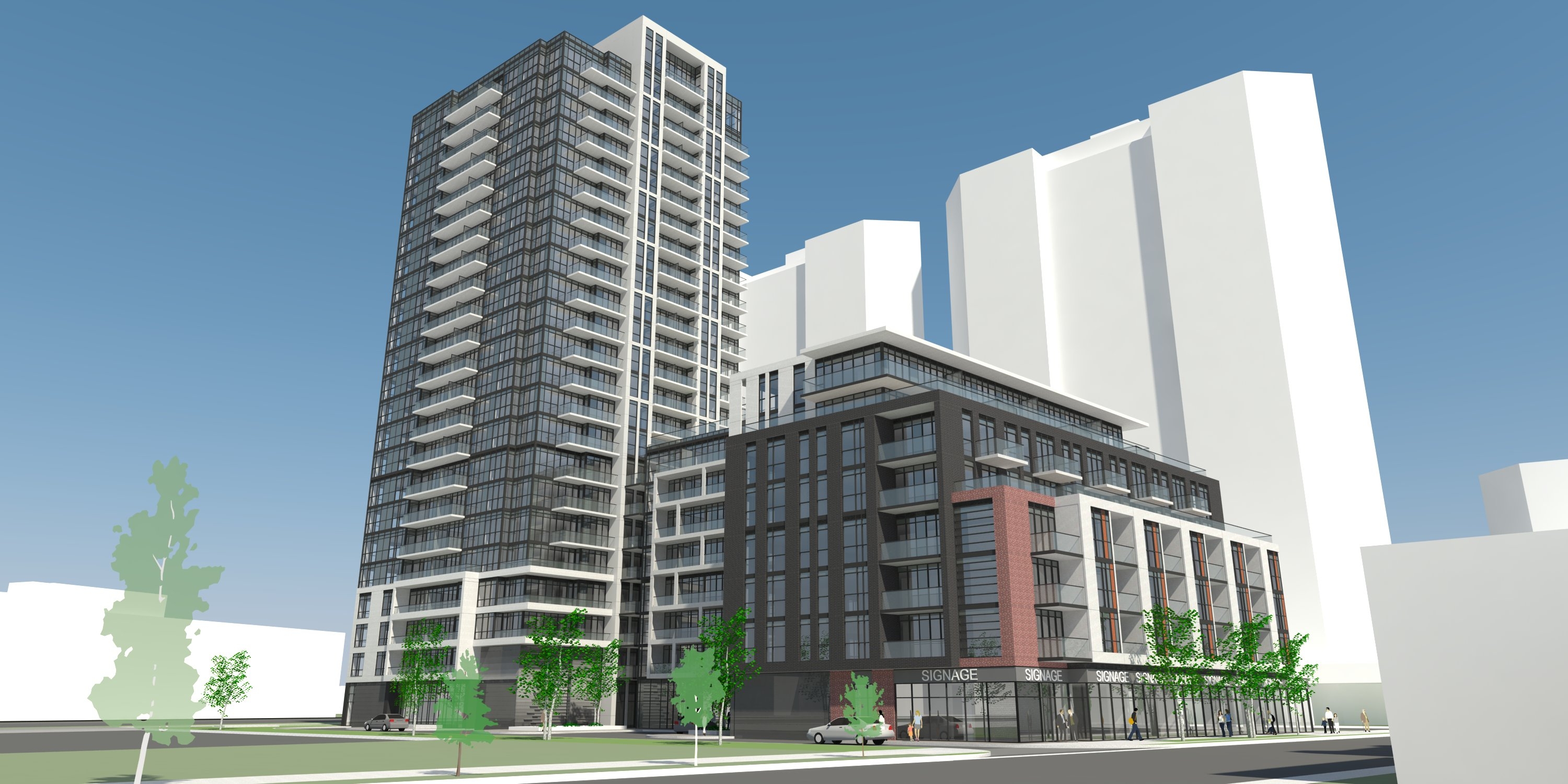 Lormel - LNX Condos rendering