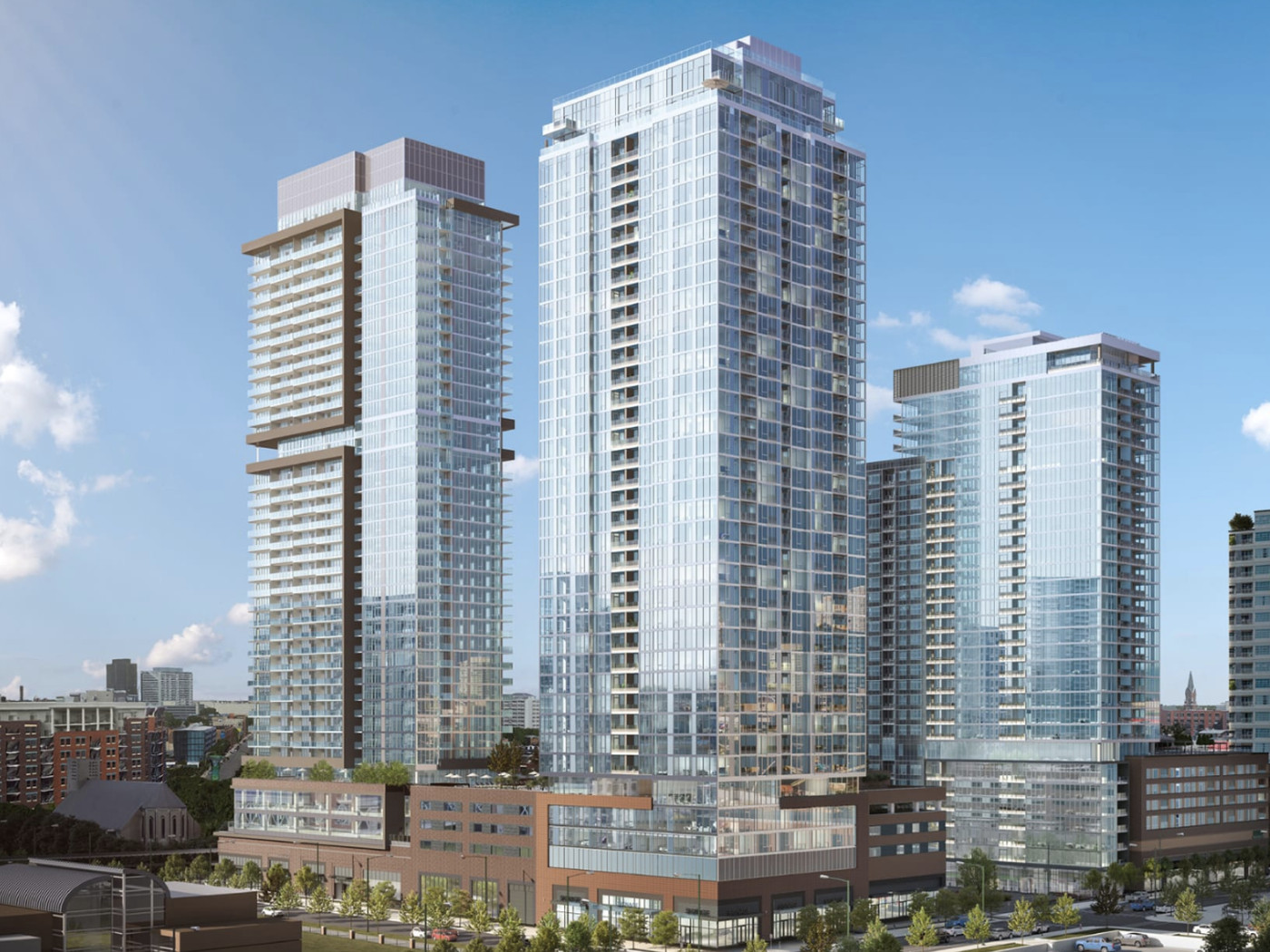 Onni Chicago - Atrium Village rendering